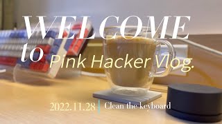 Vlog Clean Mechanical Keyboard  把鍵盤賣掉了，懷著嫁女兒的心情最後一次幫他整理  鍵盤清潔  機械鍵盤日常 積木軸 CIY68 XDA 鍵帽 [upl. by Ylicic]