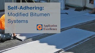 Installing SelfAdhering Modified Bitumen System Garland Roofing [upl. by Ezri]