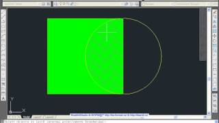 Штриховка в AutoCad 2011 [upl. by Stickney]