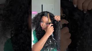 Readt to wig💁‍♀️💕 xrsbeautyhair hairstyles wigs hairstyle greywig hair haircut curlyhair [upl. by Roti842]