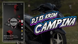 DJ ES KRIM CAMPINA  VIRAL TIKTOK 𝑹𝑰𝑰𝑶 𝑯𝑨𝑵𝑻𝑨𝑲𝑨𝑵 ✪  DJ WAHYU RMX [upl. by Naired631]