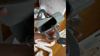 DIOR CLASSIC BAG UNBOXING dior unboxing weddinggift luxury dioramas [upl. by Chemaram]