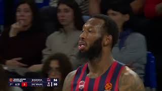 🎬 Highlights R6 Baskonia 8883 Armani Milan [upl. by Blackwell]