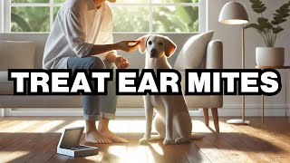 How To Treat Ear Mites In Dogs Explained [upl. by Eirameinna316]