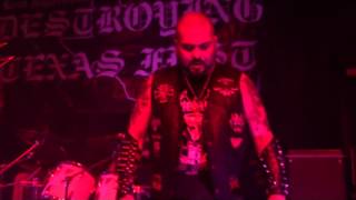 Imprecation Destroying Texas Fest 6262015 [upl. by Anaehs]