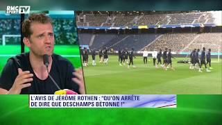 Jérôme Rothen défend les choix de Didier Deschamps [upl. by Okihcas]