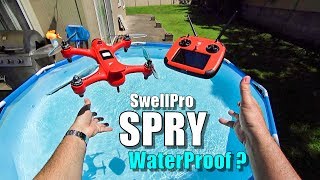 SwellPro SPRY WaterProof Race Drone Review  Part 2  InDepth Water Test [upl. by Airdna]