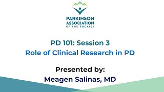 Role of Clinical Research in PD [upl. by Joy558]