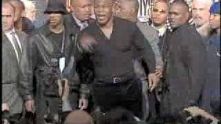 Mike Tyson Flips out at TysonLewis Press Conference Jan 22 [upl. by Kris102]