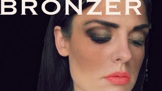 How to apply SHIMMER bronzer makeup for beginners  makeup 101 [upl. by Doralyn]