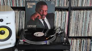 Alexander ONeal  Criticize Remix 1987 [upl. by Nryhtak]