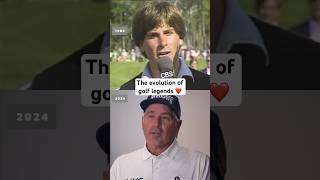 Golf legends then and now 🥹 [upl. by Yleve]