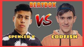 SPENCER X VS CODFISH BEATBOX who is the best 🔥 [upl. by Zerk906]