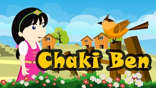 Chaki Ben Chaki Ben ચકીબેન ચકીબેન  Popular Gujarati Nursery Rhymes [upl. by Cly]