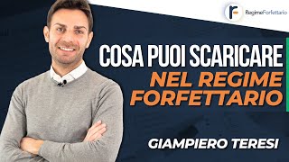 Cosa si può scaricare nel Regime Forfettario [upl. by Gney30]