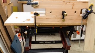 Tricked out Black amp Decker Workmate and Bench Bull Accessory [upl. by Mirella217]