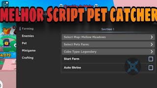 MELHOR SCRIPT PET CATCHERS AUTO FARM AUTO EGG AUTO MINIGAME [upl. by Rehposirhc]