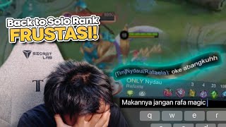 BACK TO SOLO RANK DI AWAL SEASON ORANGORANG PADA ANEH  Mobile Legends [upl. by Eremehc]