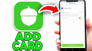 How To Add Bank Account To Acorns Account  Full Guide [upl. by Ydnahs]