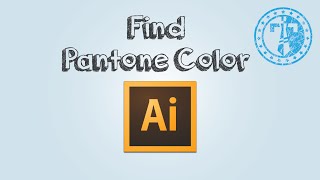 How to find pantone color code in Adobe Illustrator [upl. by Justus]