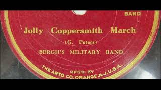 quotThe Jolly Coppersmithquot or quotKreuzfidele Kupferschmiedquot Edison Military Band 1902 cylinder  march [upl. by Kristopher]