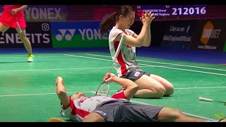 All England 2018 Badminton Mixed Doubles Winner Highlights  Yuta Watanabe  Arisa Higashino バドミントン [upl. by Lou]