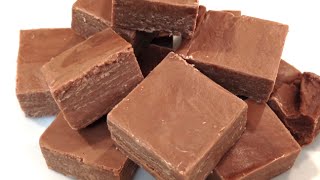 HOW TO MAKE CHOCOLATE FUDGE IN MICROWAVE  VIDEO RECIPE  Gregs Kitchen [upl. by Akkim]