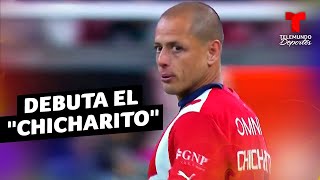 Javier quotChicharitoquot Hernández debuta con Chivas  Telemundo Deportes [upl. by Anelrahc]