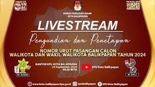 Live Stream KPU Kota Balikpapan [upl. by Griz]