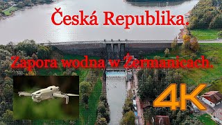 Zapora wodna Żermanice  Czechy dron podróże historia turystyka rower Lucjan24 [upl. by Fia]