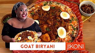 Swahili Goat Biriyani  The Ultimate Kenyan Family Rice Recipe [upl. by Toh750]