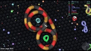 Slitherio offline gameplay 11183 [upl. by Nahtnaoj230]