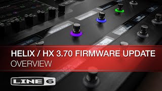 Line 6  Helix  HX 370 Firmware Update [upl. by Yramesor]