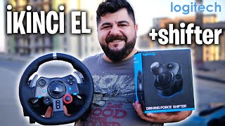 Kelepir İKİNCİ EL Logitech G29  Shiftter Direksiyon Seti Aldım [upl. by Nyrad]