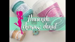 Como hacer un donut de porcelana fría sin moldes [upl. by Krisha]