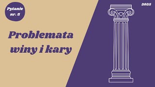 Matura ustna Problematyka winy i kary  Mitologii Jana Parandowskiego [upl. by Etezzil]