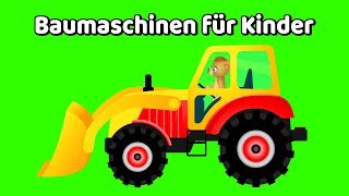 Baumaschinen für Kinder [upl. by Trahern357]