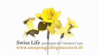 SwissLife  Billboard Mars 2012  Une jonquille pour Curie Entrée [upl. by Anawed87]