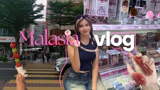 Tiendas de MAKEUP DOUYIN Kuala Lumpur crossing y PRESENTACION de mi CANAL 🩷✈️  Malasia VLOG 1 [upl. by Callan]