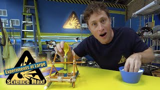 Science Max  How to Make a Mini Catapult [upl. by Carew390]