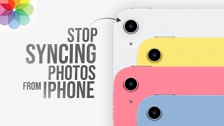 How to Stop Syncing Photos from iPhone to iPad tutorial [upl. by Hill93]