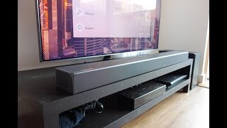 Samsung HWN850 review  The BEST soundbar with Dolby Atmos amp DTSX  By TotallydubbedHD [upl. by Kirby316]