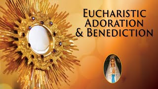 Eucharistic Adoration  Exposition of the Blessed Sacrament live 1st April [upl. by Teak]