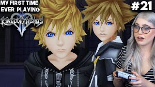 SORA VS ROXAS My First Time Playing Kingdom Hearts 2  Roxas  Full Playthrough [upl. by Marne]