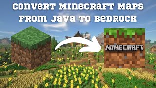 How To Convert Minecraft Worlds From Java To Bedrock [upl. by Nertie]