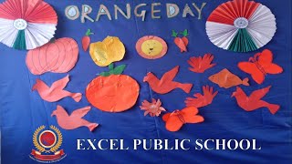 Orange Day  Excel Public School  Nashik  Adgaon ColorDayCelebrations [upl. by Rojam693]