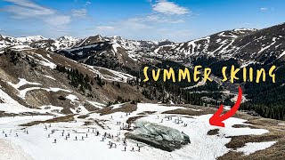 Skiing in MID JUNE Abasin Closing Weekend [upl. by Fablan855]