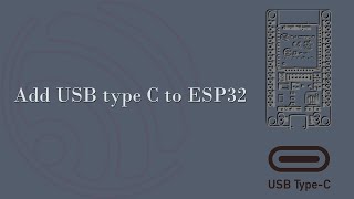 Add type C to ESP32 project with KiCad [upl. by Chon]