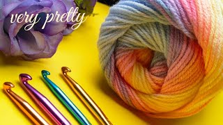 AMAZINGLY BEAUTIFUL Crochet Pattern 💥 A very nice and easy crochet stitch Crochet new designs [upl. by Eilagam]