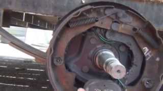 How Trailer Brakes Work amp How To Inspect Quick Short Tutorial video [upl. by Nevag951]